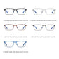 Metal Frame Blue Light Blocking Reading Glasses