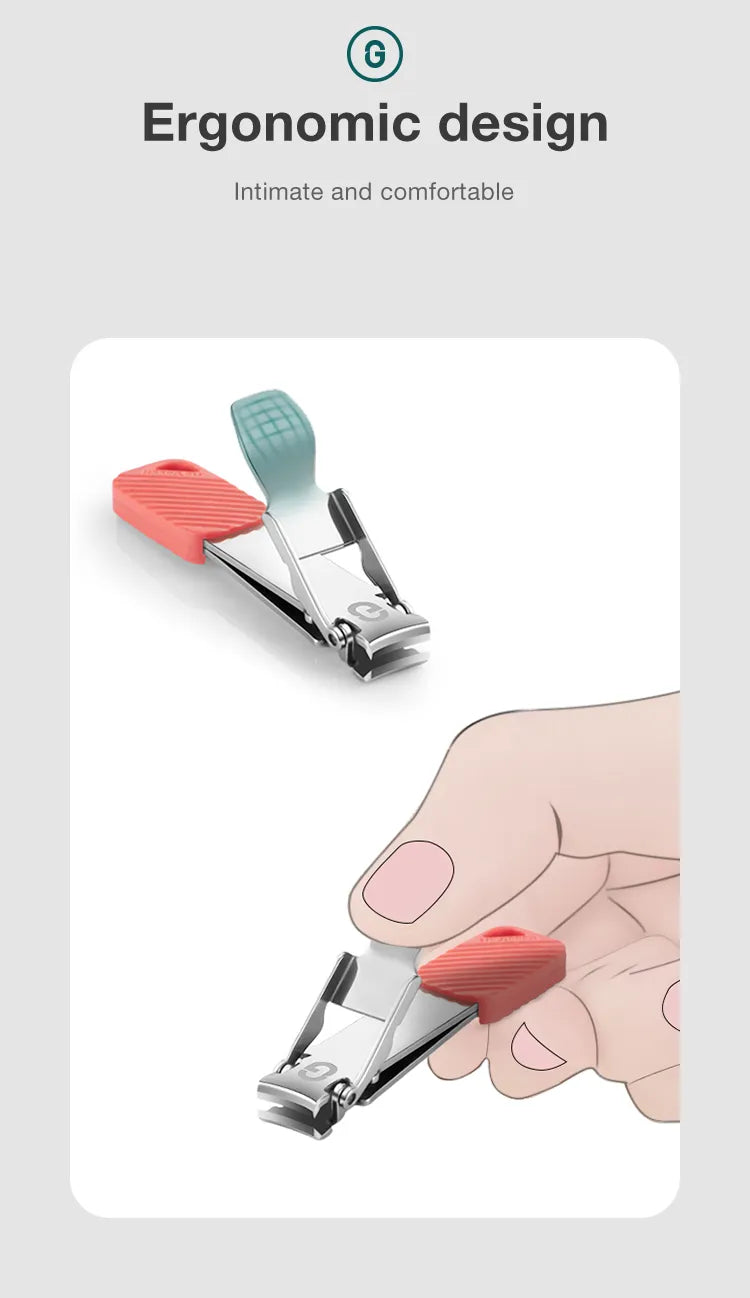 MR.GREEN Compact Foldable Key Chain Medical-Grade Nail Clippers