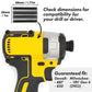 Magnetic Drill & Screwdriver Bits Holder For Drills