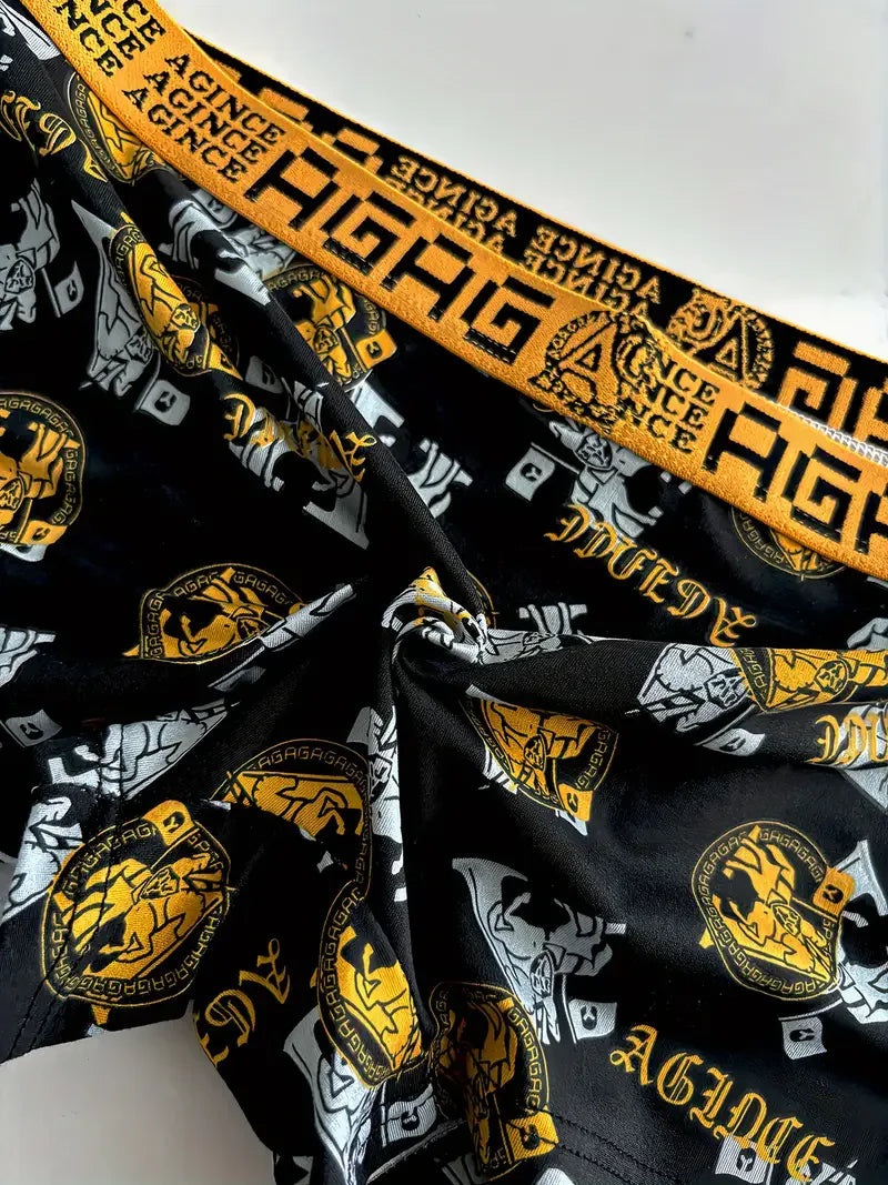 Golden Era Comfort Boxers-Premium Breathability, Antibacterial Fabric & Lasting Support (4pcs)