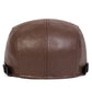 Classic vintage style Pu Leather Lightweight adjustable Comfortable Fit Newsboy Caps