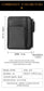 SlimZip Zippered Mini Wallet with Card Slots & Coin Pocket