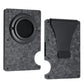 Carbon Fiber RFID Protection Metal Card & Cash Wallet with Air-Tag Holder