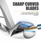 Professional Wide Jaw 45° Angled Head–Labor-Saving Anti-Splash Thick Nail Cutter