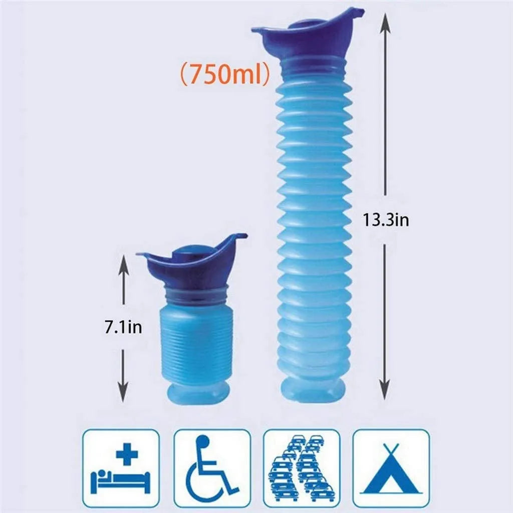 Female Portable Urine Mini Toilet Combo Set