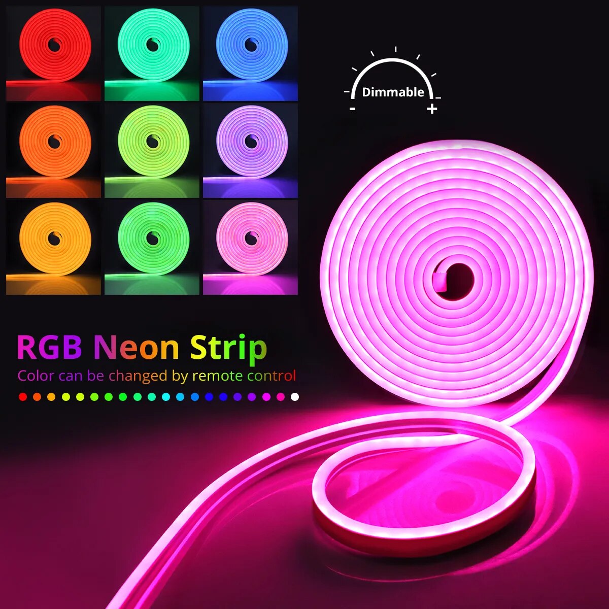 Wi-Fi Control Smart Led RGB Neon Waterproof Strips