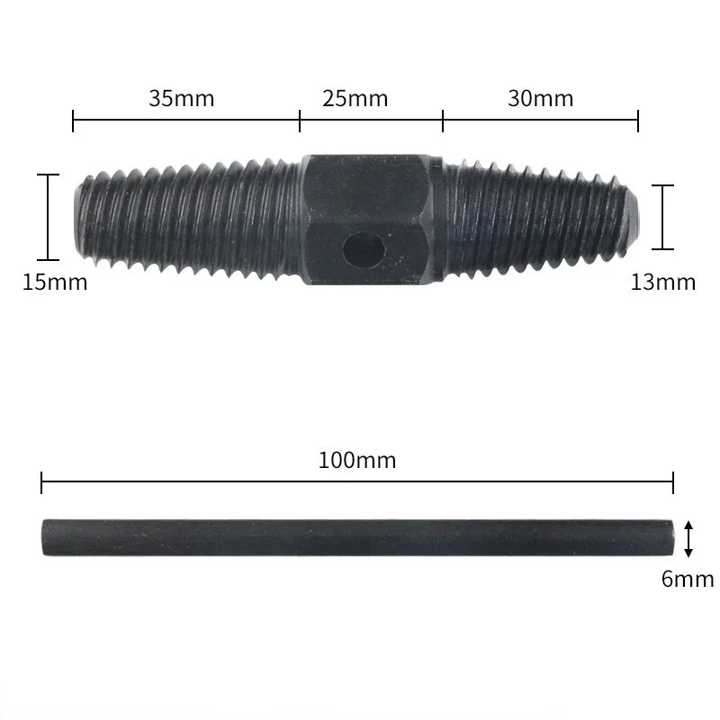 Double Head Broken Pipe Extractor / Remover Tool (1/2” & 3/4”)