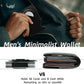 Carbon Fiber RFID Protection Metal Card & Cash Wallet with Air-Tag Holder