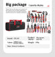 DELIXI Japanese Heavy-Duty Waterproof Rugged Oxford Compact Tool Carrier