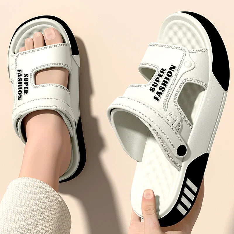 Cushioned Platform Lightweight  Breathable EVA Slip-On Sandals