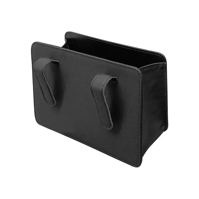 Multi-Use Foldable Car Organizer / Trash Container with Easy Clip-On Design