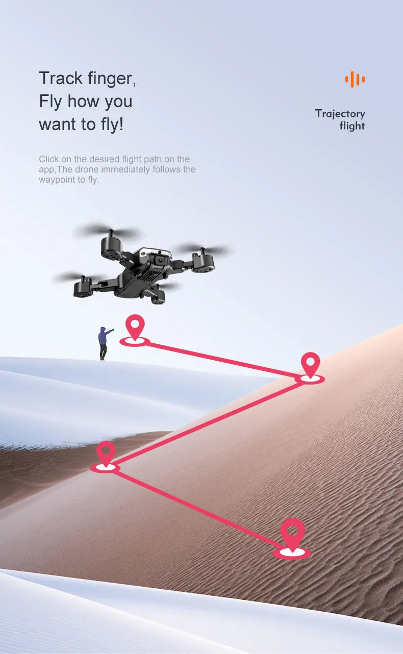 Professional 8K Dual Camera 5G HD Aerial Photography GPS Drone