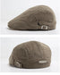 Vintage Corduroy Front and Back Wear Newsboy Flat Cap