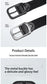 Casual Woven Elastic Lightweight Metal Buckle Belt