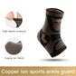 Medical-Grade Copper-Infused Fabric Ankle Brace for Pain Relief & Fast Recovery