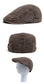 Vintage Soft Cotton Breathable Lightweight Adjustable Fit Newsboy Cap