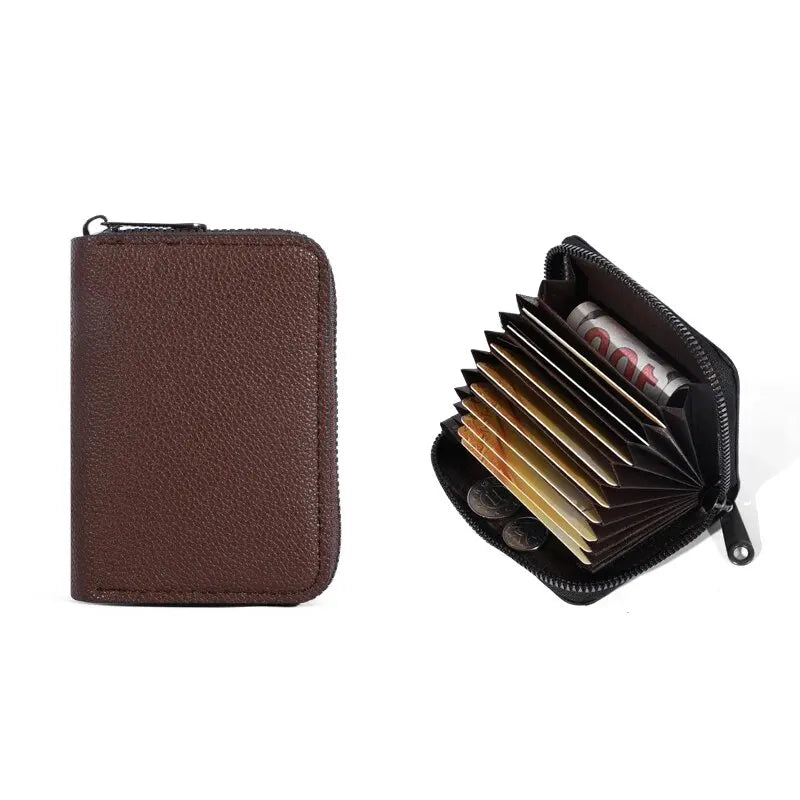 Multi Slot Korean Style 20 Cards Compact Wallet for Men