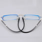 Luxury Ultralight Diamond-Cut Rimless Reading Glasses
