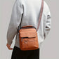 Vintage Textured Messenger Bag – Lightweight Compact & Practical
