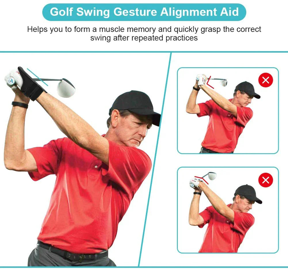 ProWrist Golf Swing Trainer – Wrist Brace & Impact Control Band