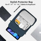 Premium 360° Protective 5 Pockets Tablet Sleeve with Plush Protection
