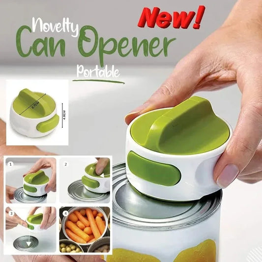 ComfortGrip Effort-Saving Manual Can Opener with Easy-Turn Design