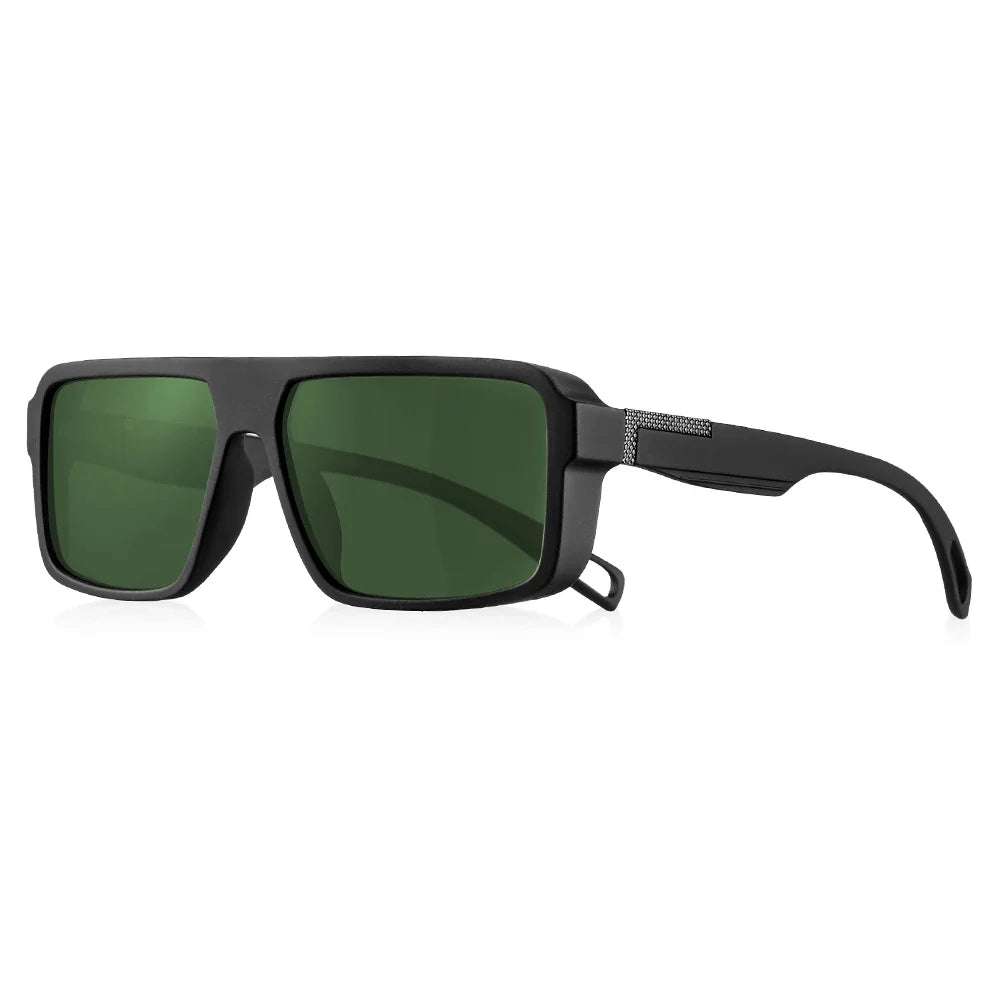 Classic Square Polarized UV400 Protected Anti-reflective Driving Sunglasses