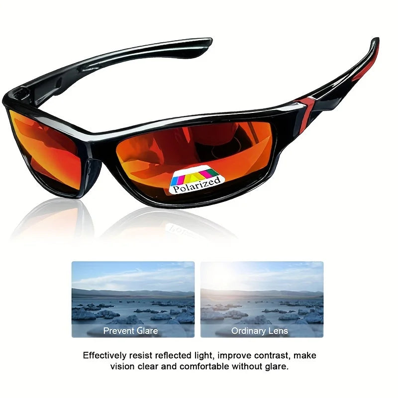 TripleShield 3-Pack Anti-Scratch Impact Resistant UV400 Anti-Glare Sunglasses Set