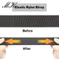 Large Size Polymer Buckle Elastic Stretch Belt