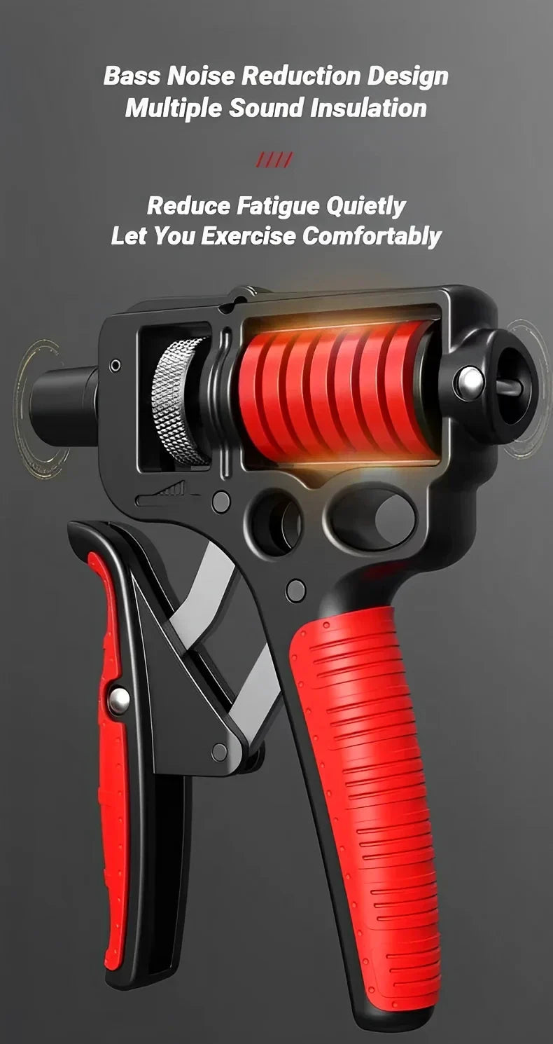 Rehabilitation & Recovery Adjustable Resistance Ergonomic Hand Gripper