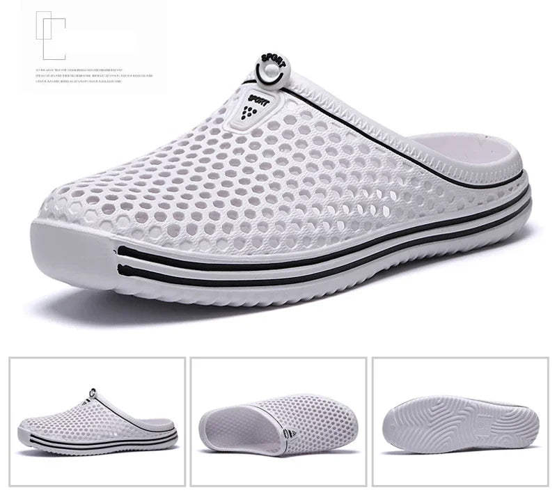 ComfortEase Slip-On Lightweight Cushioned Quick-Dry Non-Slip Sandals