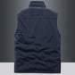 Casual Thermal Double-Sided Wear Multi-Pocket Men's vest