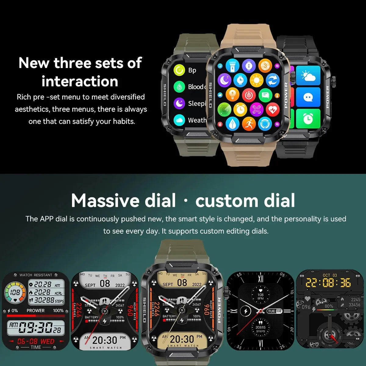 Robust Extremely Durable Waterproof Smartwatch