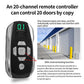GateMaster 20-Channel Rechargeable 300–915MHz Frequency Smart Remote Duplicator