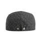 Spring & Autumn Adjustable Retro Flat Cap with Side Triangle Accent