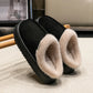 Thick Supportive Sole Lightweight Consistent Temperature Insulation Unisex  Winter Slippers
