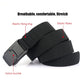 Quick Release Buckle Elastic Stretch Belt
