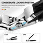 Extra-Wide 45° Diagonal Full Visibility Design Ergonomic Thick Nails Clipper