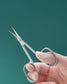 Professional Medical-Grade Stainless Steel Thin Blade Cuticle Scissors