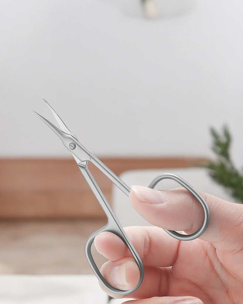 Professional Medical-Grade Stainless Steel Thin Blade Cuticle Scissors
