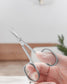 Professional Medical-Grade Stainless Steel Thin Blade Cuticle Scissors