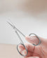 Professional Medical-Grade Stainless Steel Thin Blade Cuticle Scissors