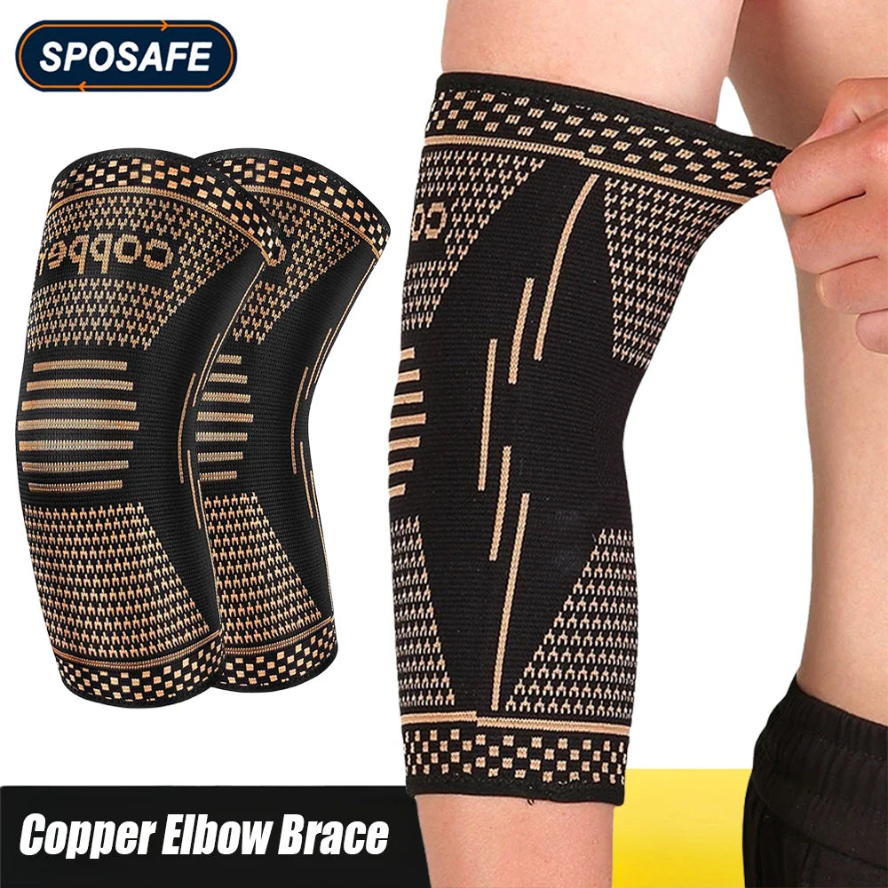 CopperRelief 3D Therapeutic Stabilizing Compression Elbow Brace