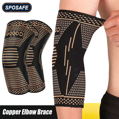 CopperRelief 3D Therapeutic Stabilizing Compression Elbow Brace