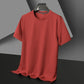 Summer 3D Waffle-Knit Crew Neck T-Shirt – Breathable & Soft