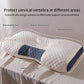 Cervical Support Orthopedic Neck Pillow with 3D Massage & Antibacterial Breathable Mesh
