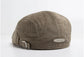 Vintage Corduroy Front and Back Wear Newsboy Flat Cap
