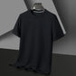 Summer 3D Waffle-Knit Crew Neck T-Shirt – Breathable & Soft