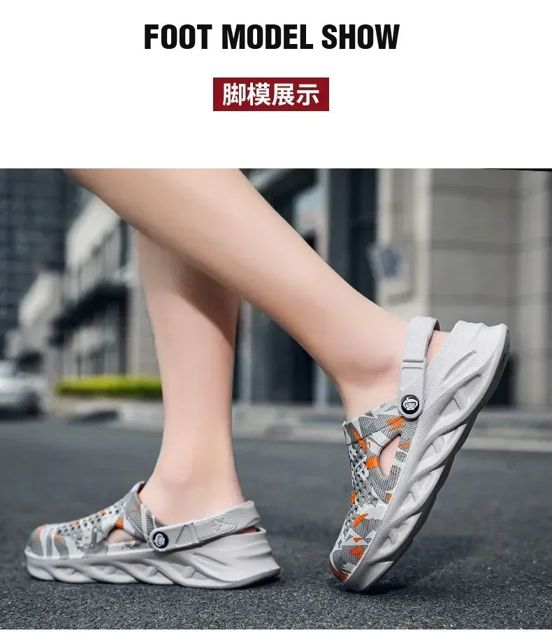 All-Day Comfort 2 in 1 Lightweight Anti-Slip Waterproof Breathable EVA Sandals