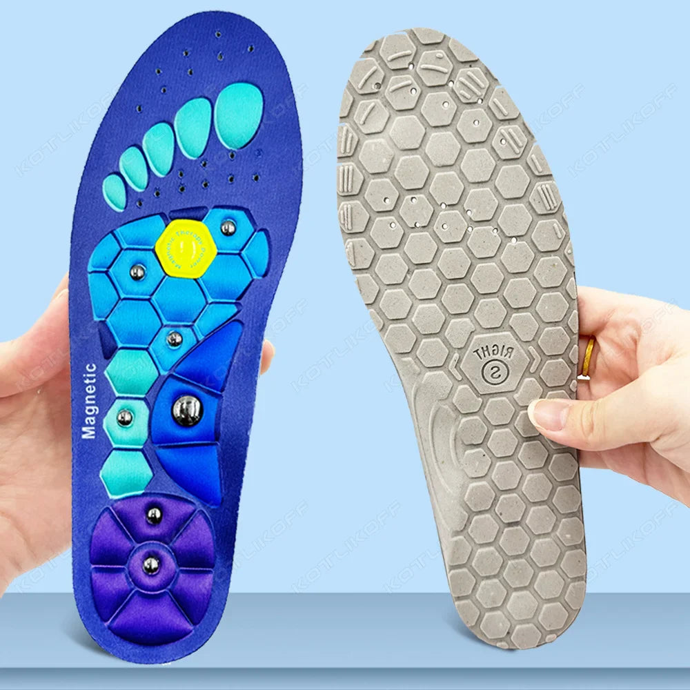 Circulation & Pain Relief Magnetic Acupressure Arch Support Insoles